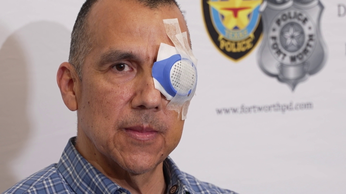 Recovering Fort Worth CRU Specialist shielded a homeowner after suffering an eye injury from gunfire Edward Zapata, injured in the line of duty, continues his recovery while reflecting on the harrowing incident caught on camera.