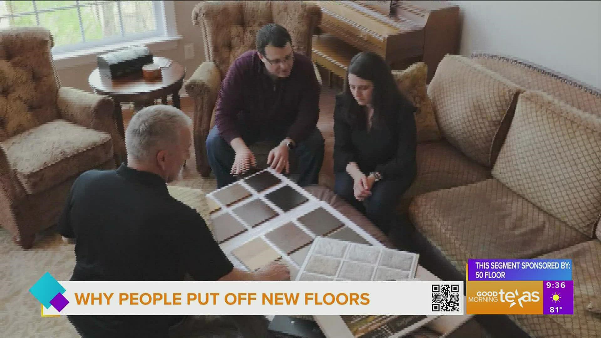 Why people put off new floors