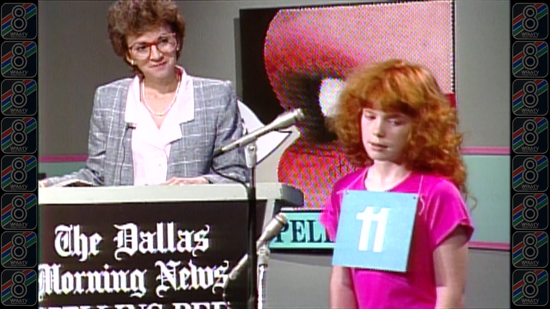 Take a step into the past and watch some North Texas kids compete in the 1987 Dallas Morning News Regional Spelling Bee presented by WFAA.