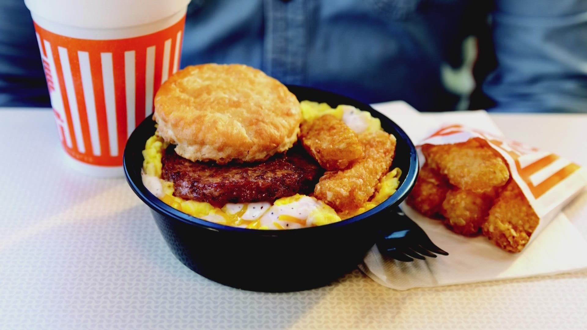 The Texas icon is rolling out a new breakfast product. But it won't be permanent.
