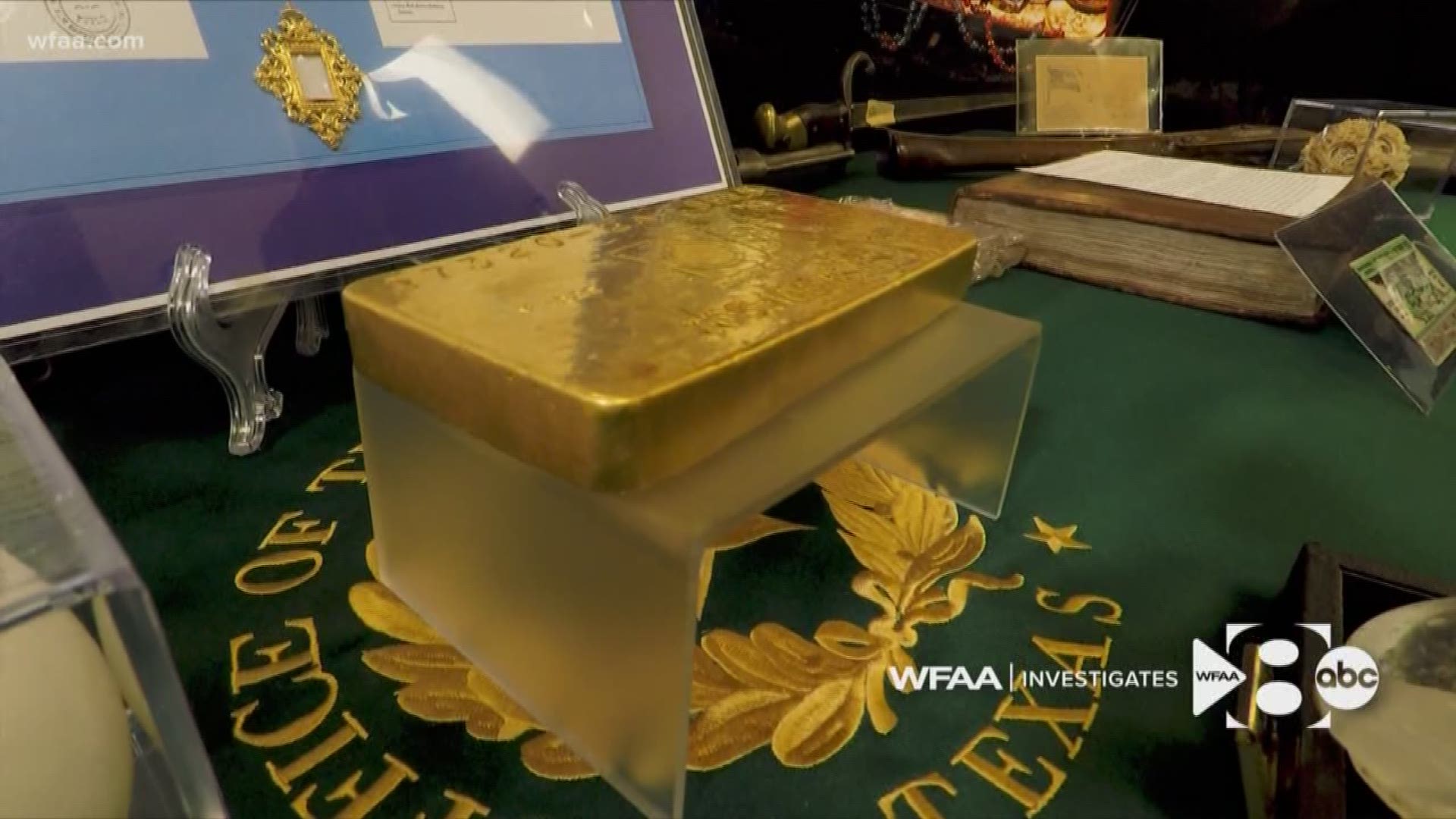 There is a vault in Texas full of unclaimed valuables, including cash.