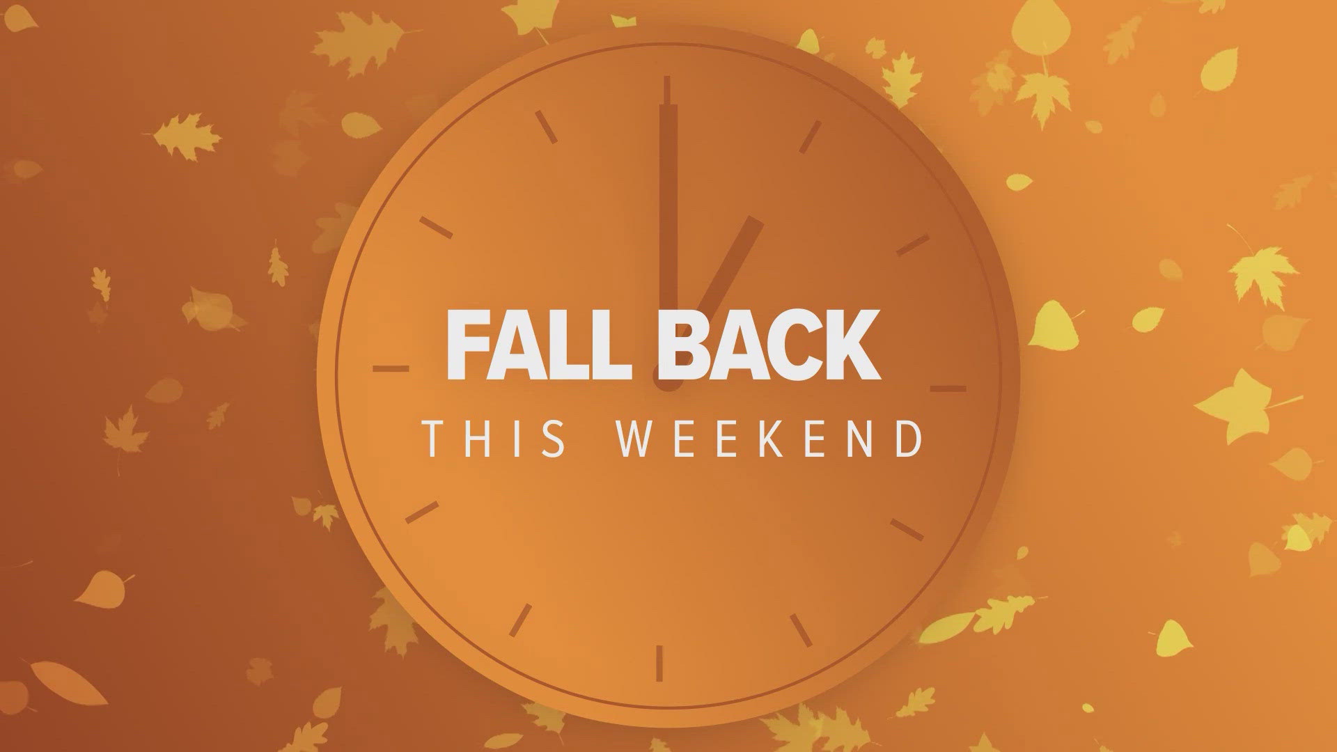 Daylight Saving Time ends Sunday