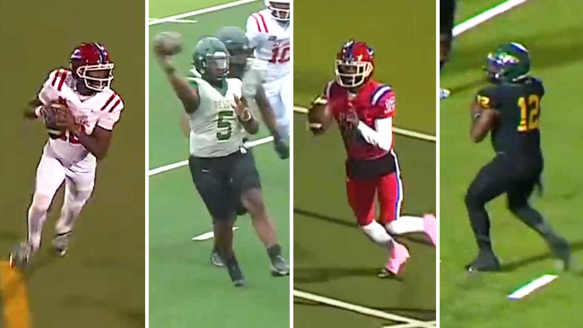 Watch full broadcasts from WFAA+ of the football games between the Duncanville Panthers and the DeSoto Eagles from 2024, 2023, 2022 and 2021.