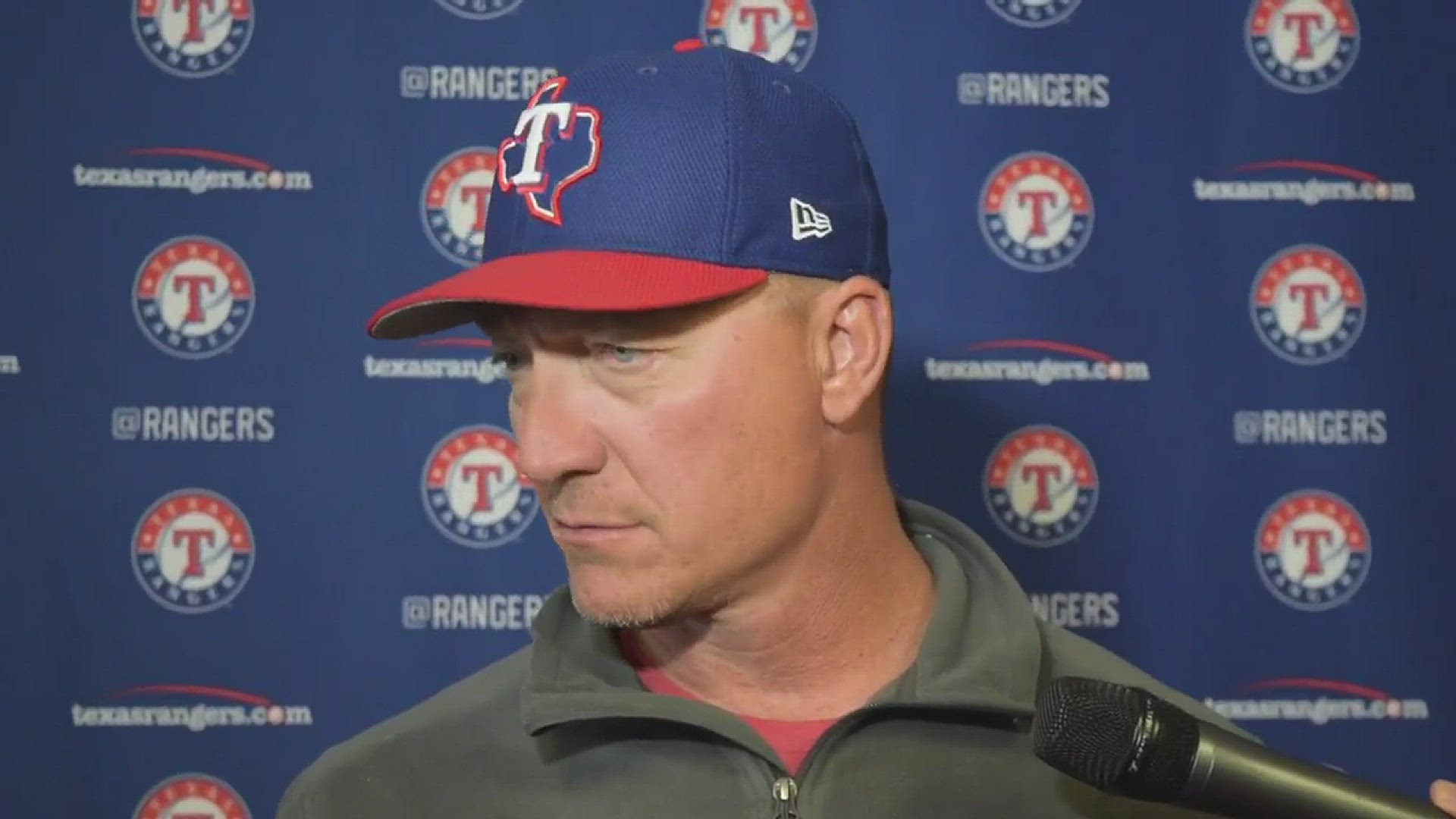Jeff Banister talks about why he doesn't rely only on his memory