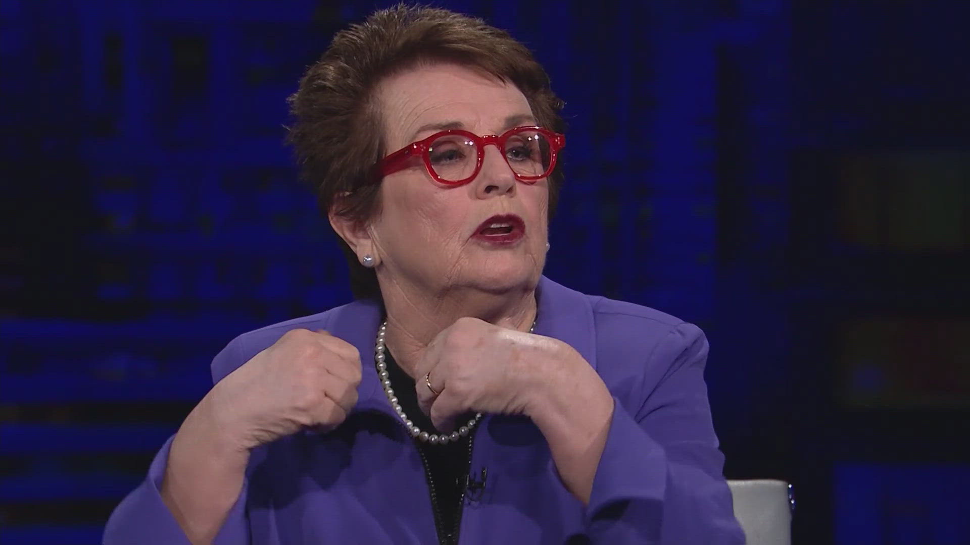 Tennis icon Billie Jean King is the first individual female athlete to receive the Congressional Gold Medal.