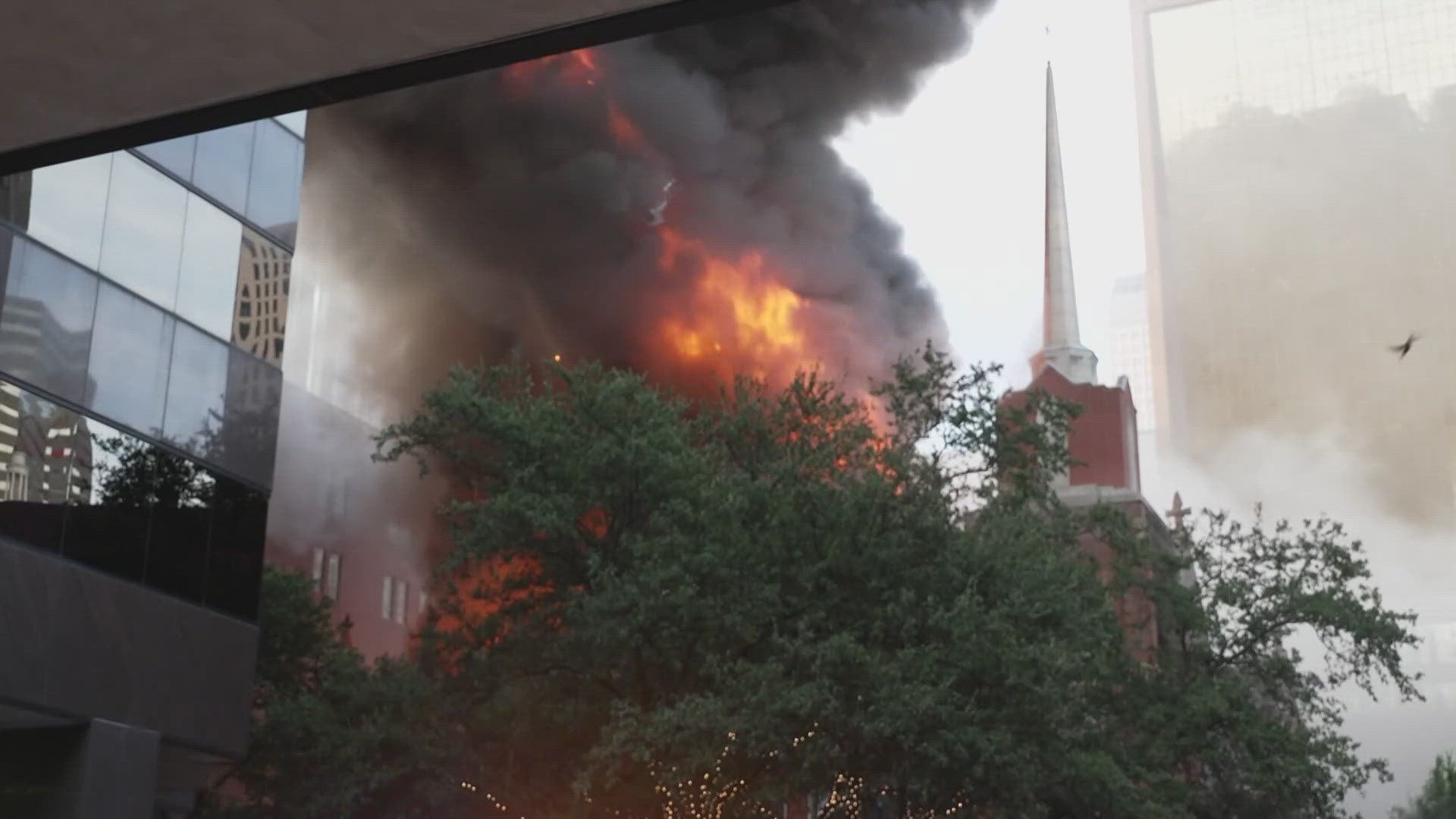 Church officials say insurance will cover the cost to rebuild.