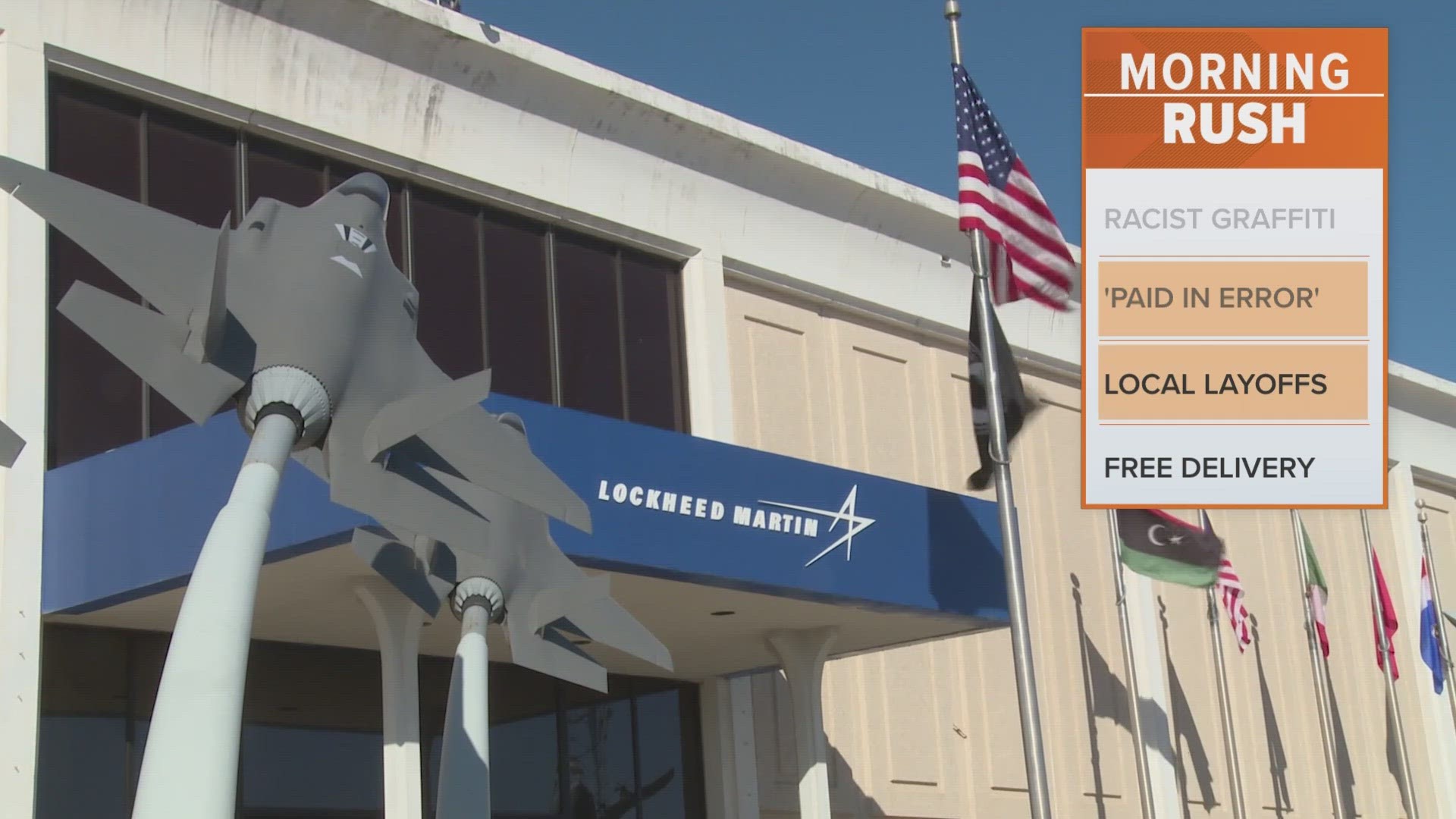 Fort Worth, TX Lockheed Martin announces 300 layoffs, including 200 locally