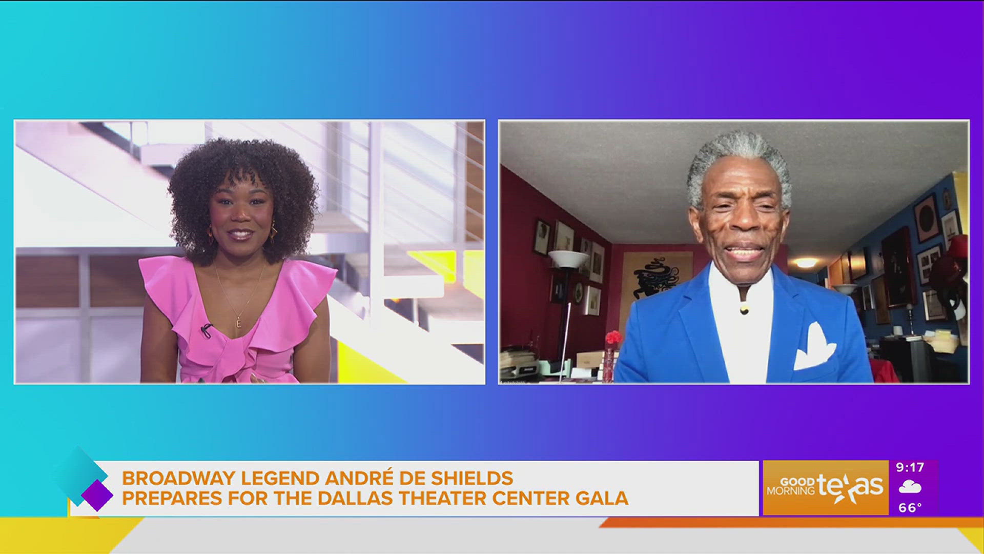 André De Shields shares more about his life and plans when he takes the Dallas Theater Center gala stage. Go to dtccenterstage.com for more information.
