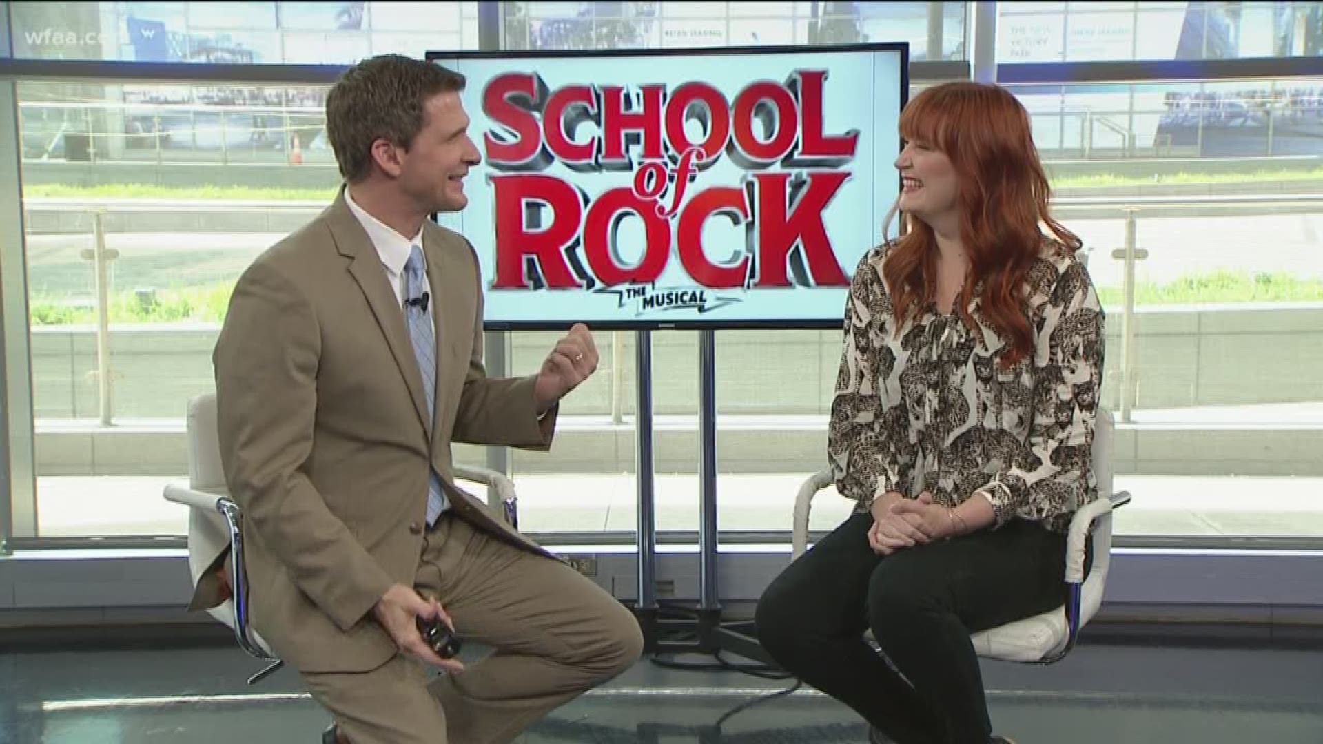 School of Rock star Lexie Dorsett Sharp joins News 8 Midday as the musical hits the stage in Dallas and Fort Worth.