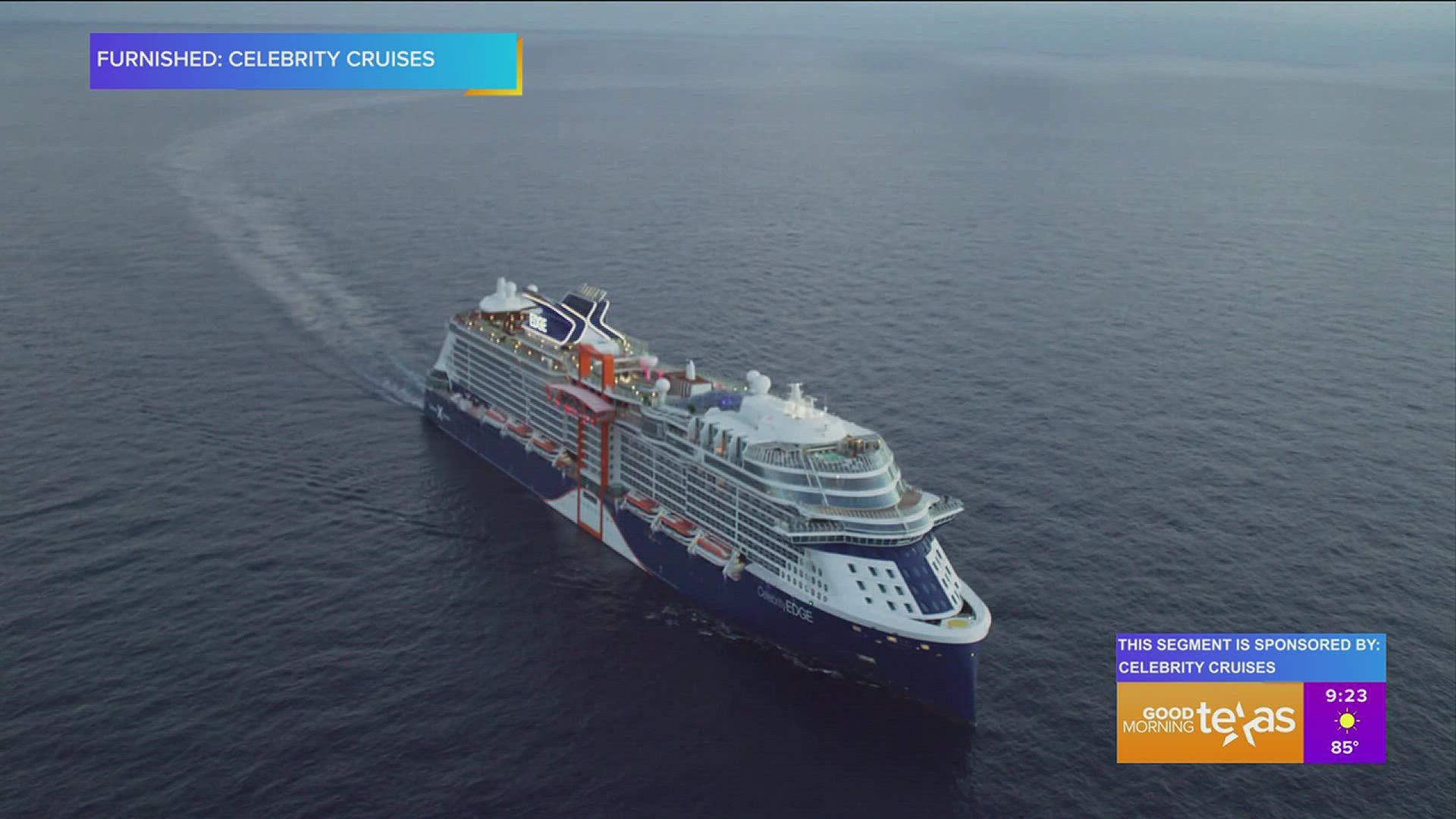 This segment is sponsored by: Celebrity Cruises