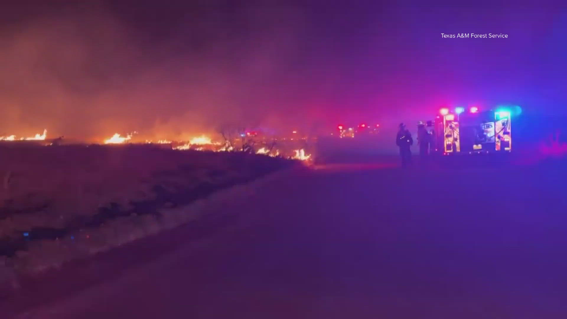 Firefighters trying to get TX panhandle wildfires under control | wfaa.com