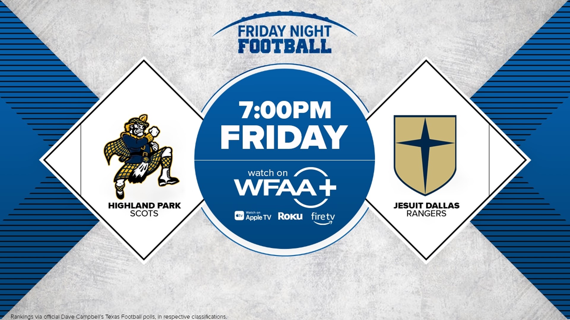 Friday Night Football week 6 preview Highland Park vs Jesuit