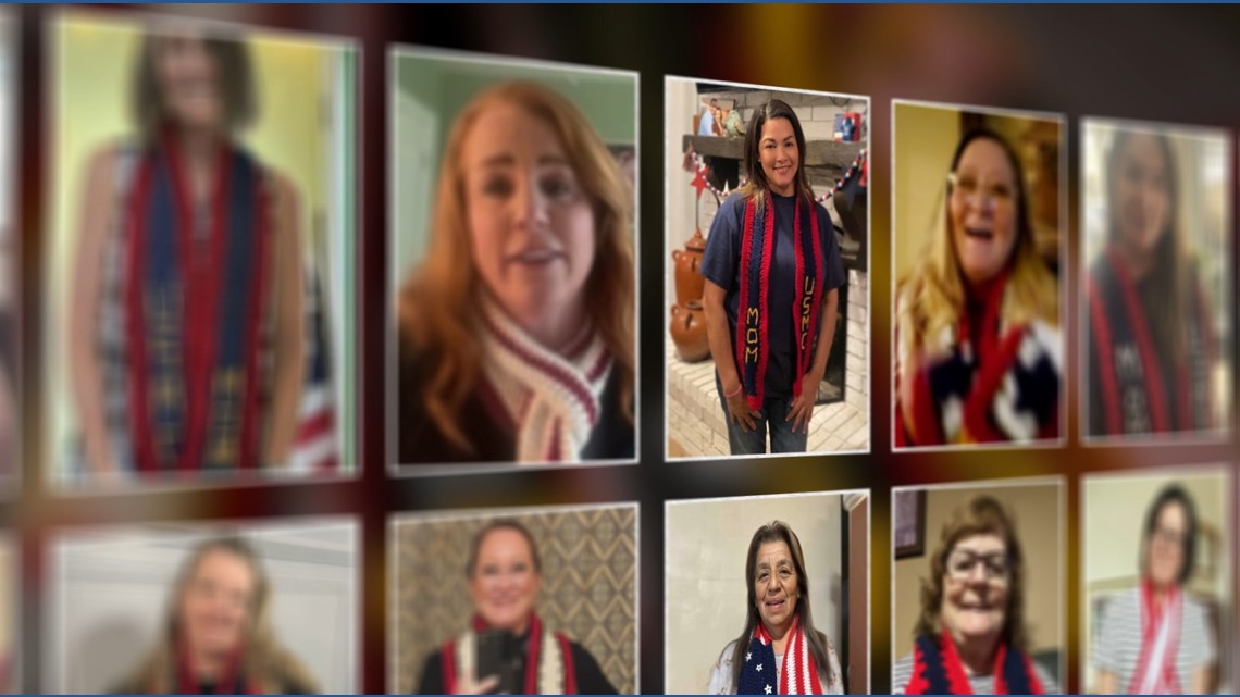 North Texas woman's crocheting mission comforts military moms across the US