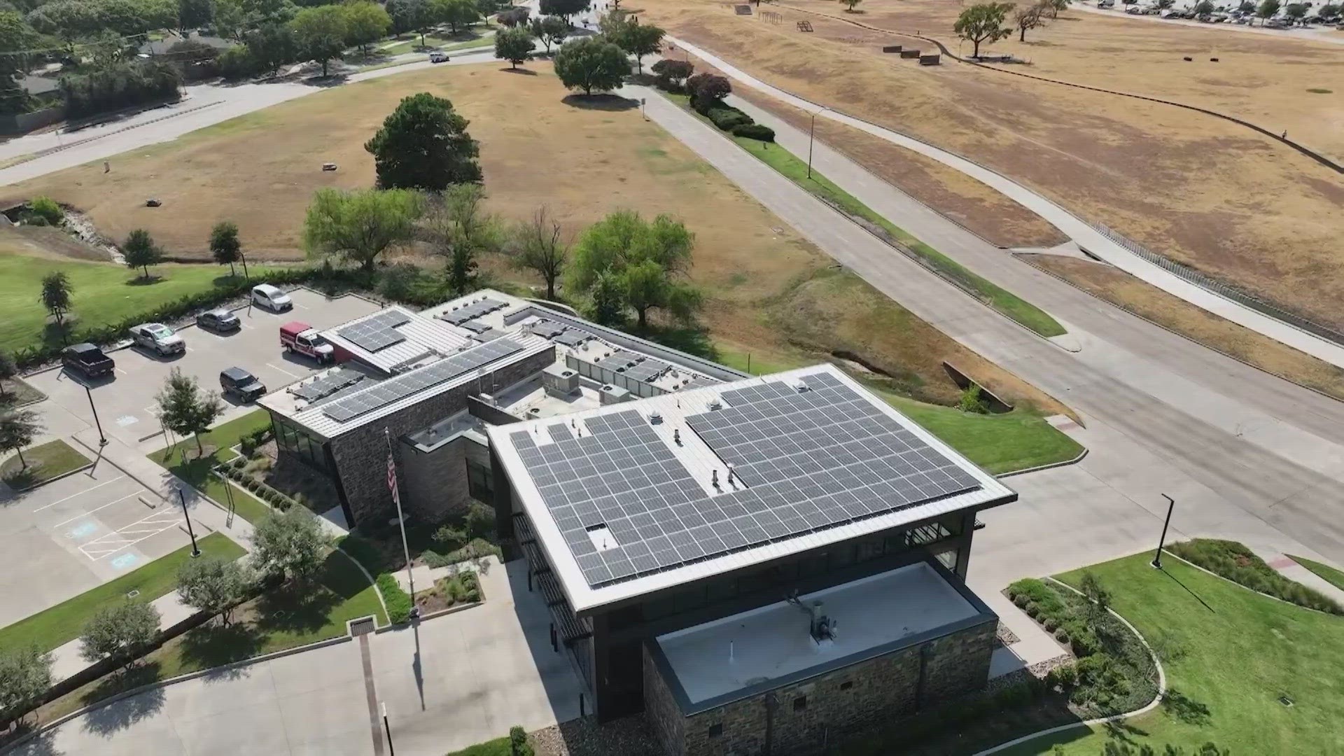 No other Texas city makes enough renewable energy inside its borders to fulfill its energy needs. The idea came up when Texas' grid went down.