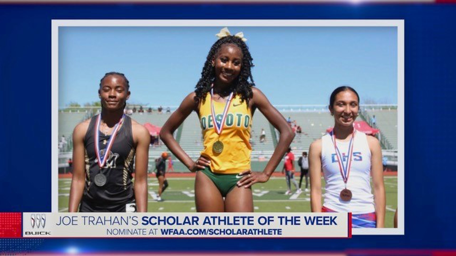 Scholar Athlete Taryn Bailey from Desoto High School