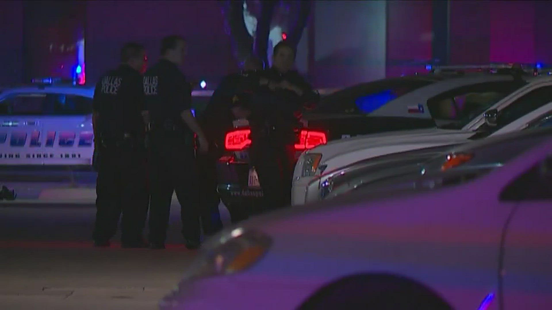 Dallas Police officer crushed by suspects car is back on his feet