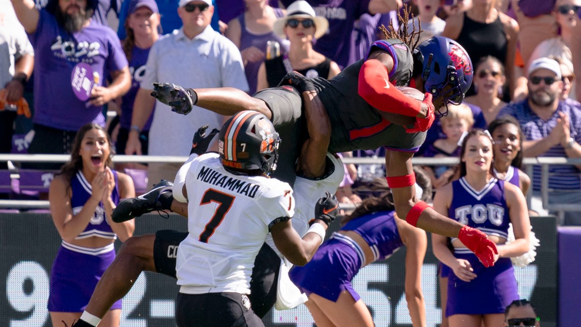 No. 8 TCU rallies again to beat No. 17 Kansas State