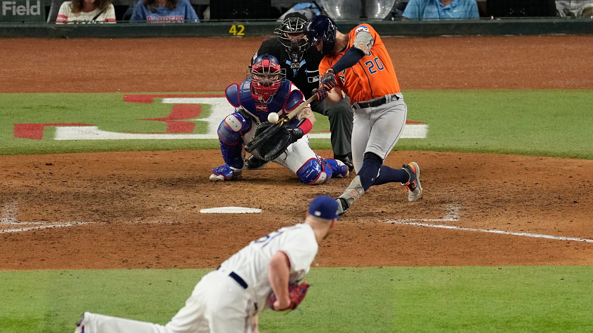 ALCS: Rangers Lose 10-3 In Game 4, Astros Tie Series At 2-2 | Wfaa.com