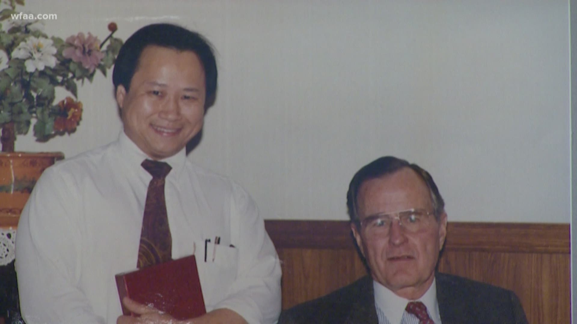 Chinese restaurant remembers President Bush as loyal customer