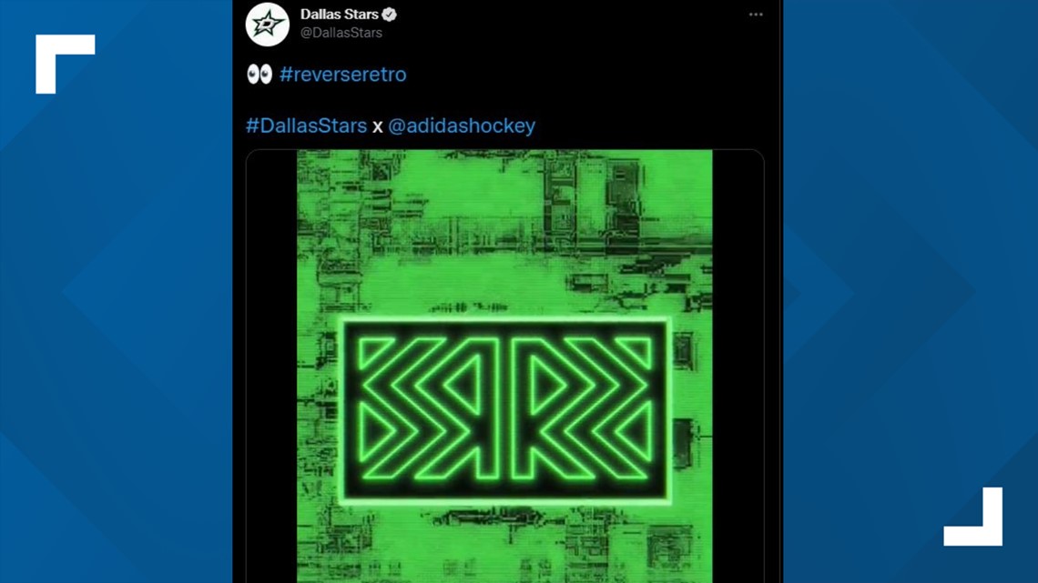 Dallas Stars Inglasco 2022 Reverse Retro Hockey Puck
