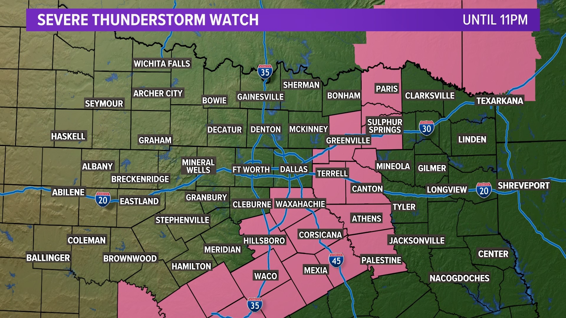 DFW weather forecast: Warm weekend before storms return | wfaa.com