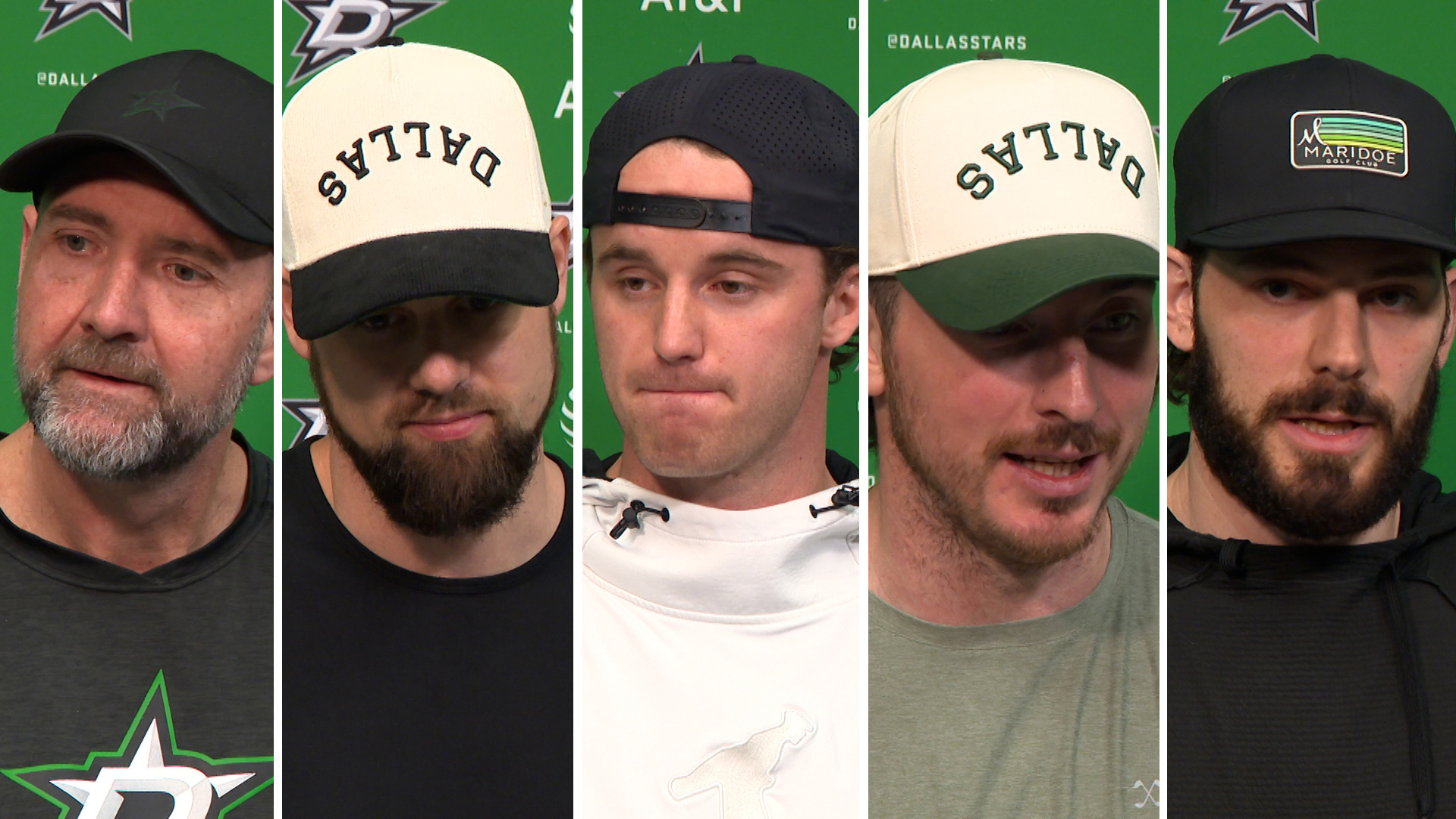 Dallas Stars coach Pete DeBoer and Stars players spoke with the media after being eliminated from the Western Conference Final.