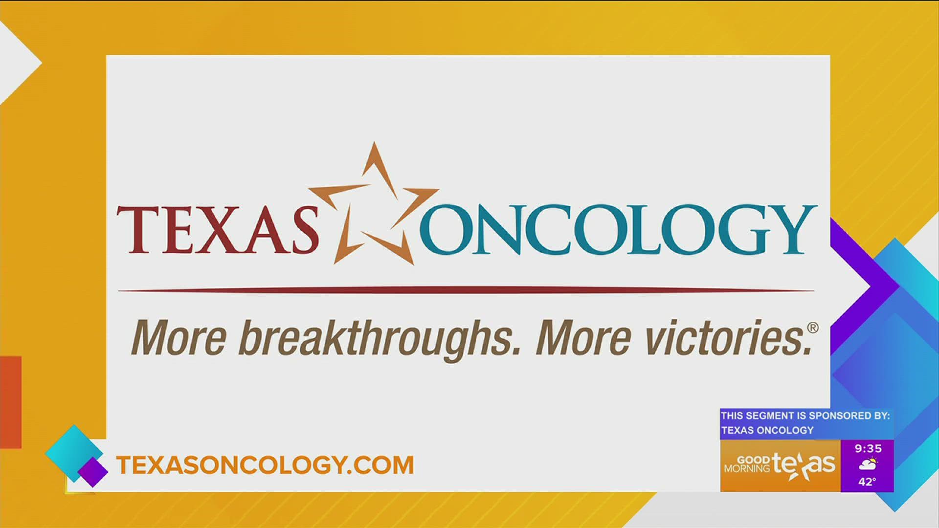 This segment is sponsored by: Texas Oncology