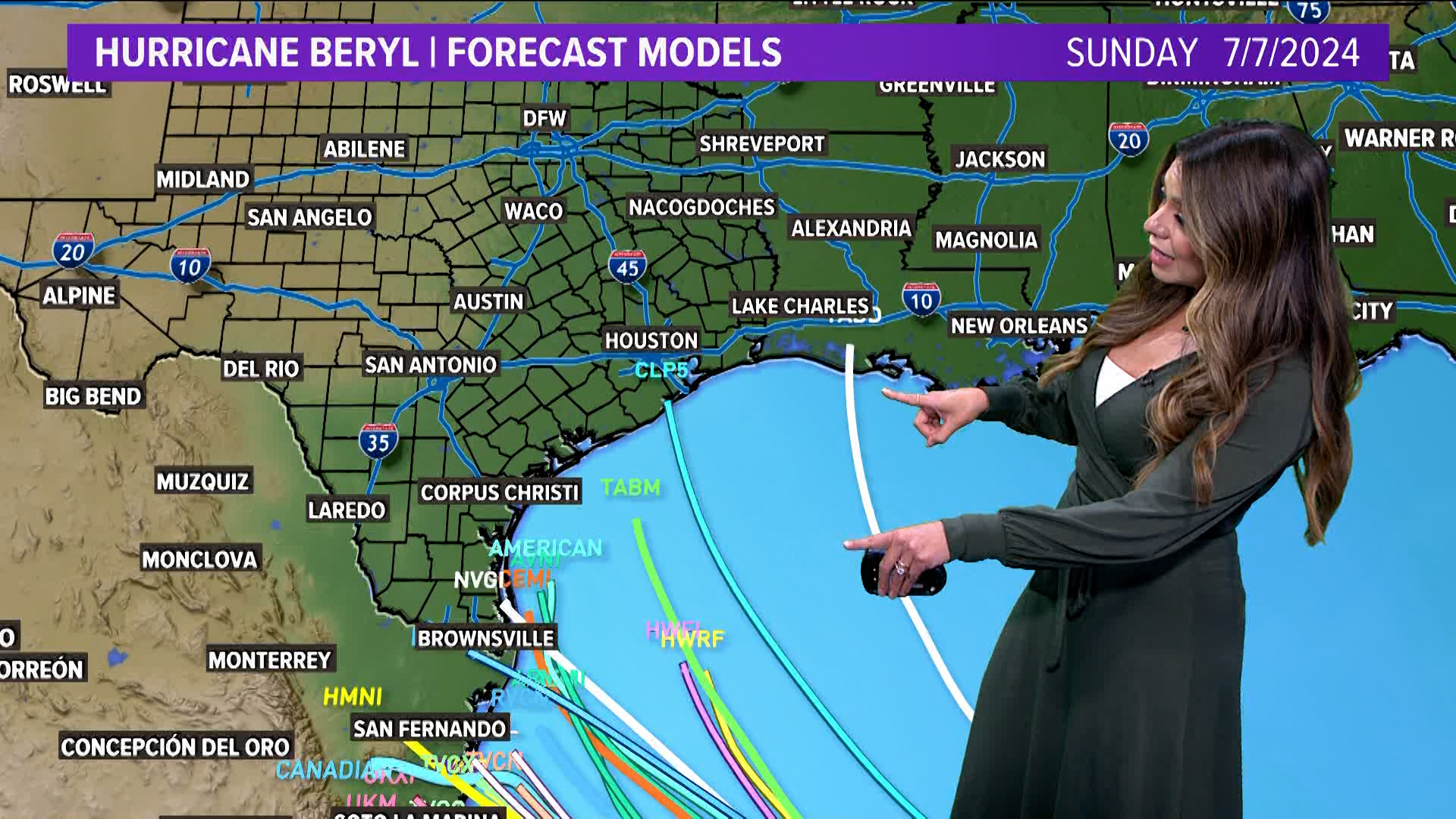 Hurricane Beryl is on path to eventually reach the Gulf of Mexico and possibly impact Texas this weekend. Here's the latest forecast.