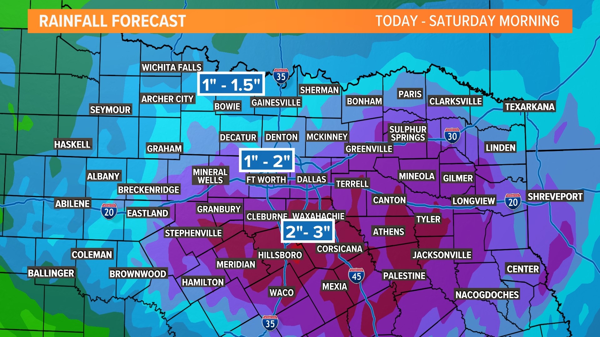 Clima En Dallas Fort Worth Ahora: Tormentas Empezar La Semana | Wfaa.com