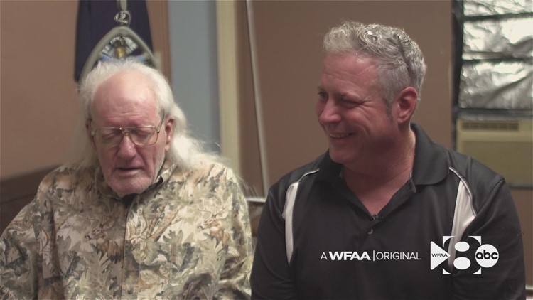 DNA test brings together father and son and creates an extended family willing to help bring a veteran home