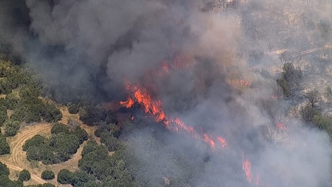 Texas brush fire impacting more than 200 acres in Palo Pinto County ...