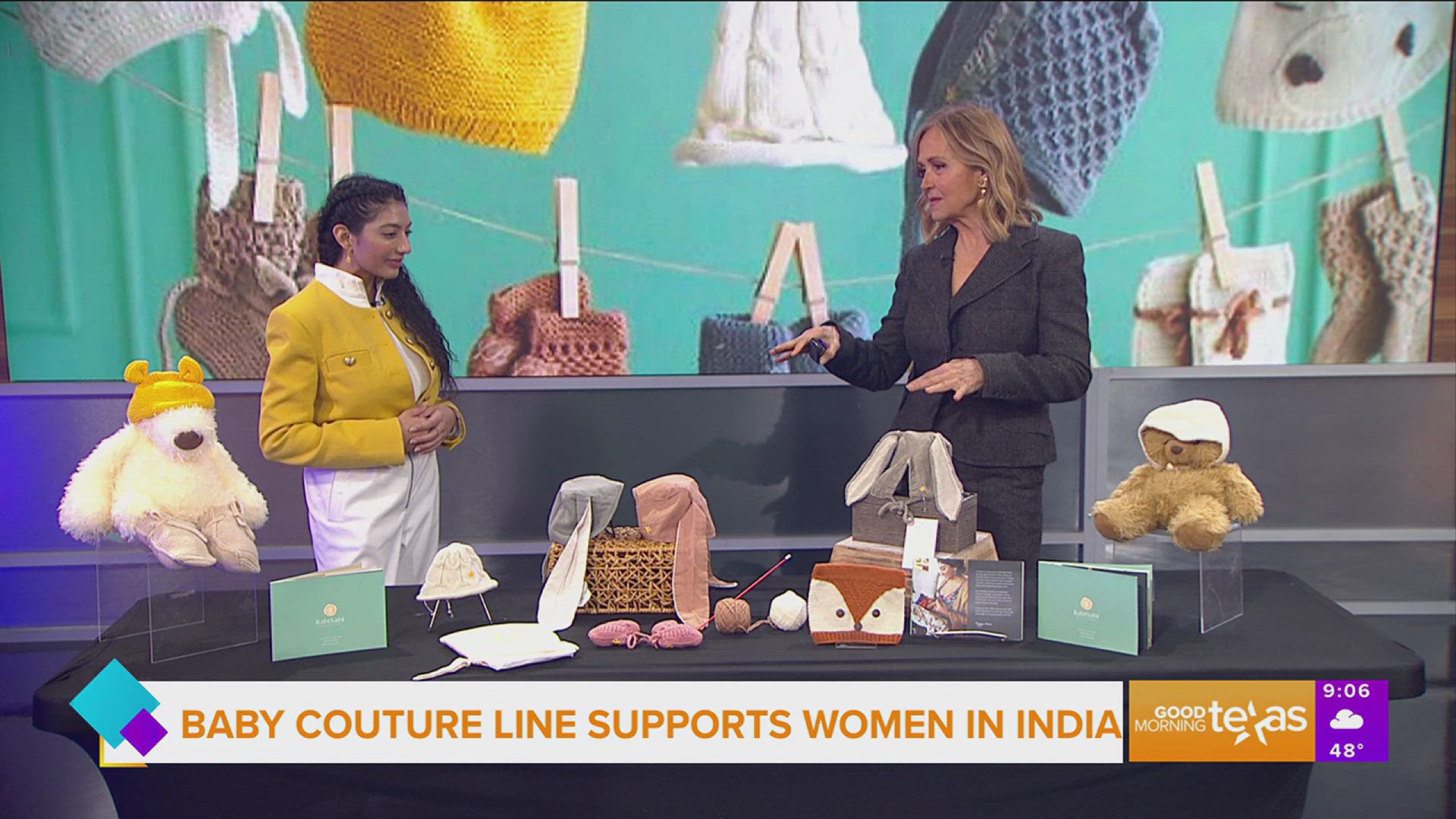 We learn more about how Babi Sabi, run by small business owner Sofiya Deva, is supporting women in India through her baby couture line. 