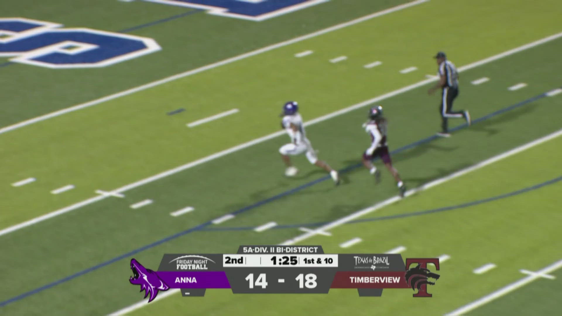 Friday Night Football | Anna scores touchdown to take lead against ...