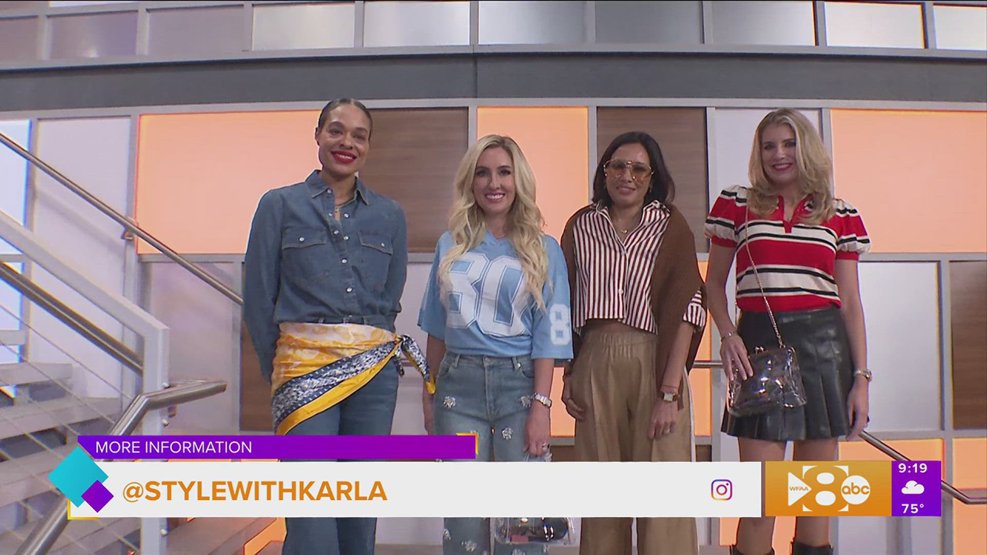 Dallas Personal Stylist Karla Noone shares fun and comfortable looks for football season. 