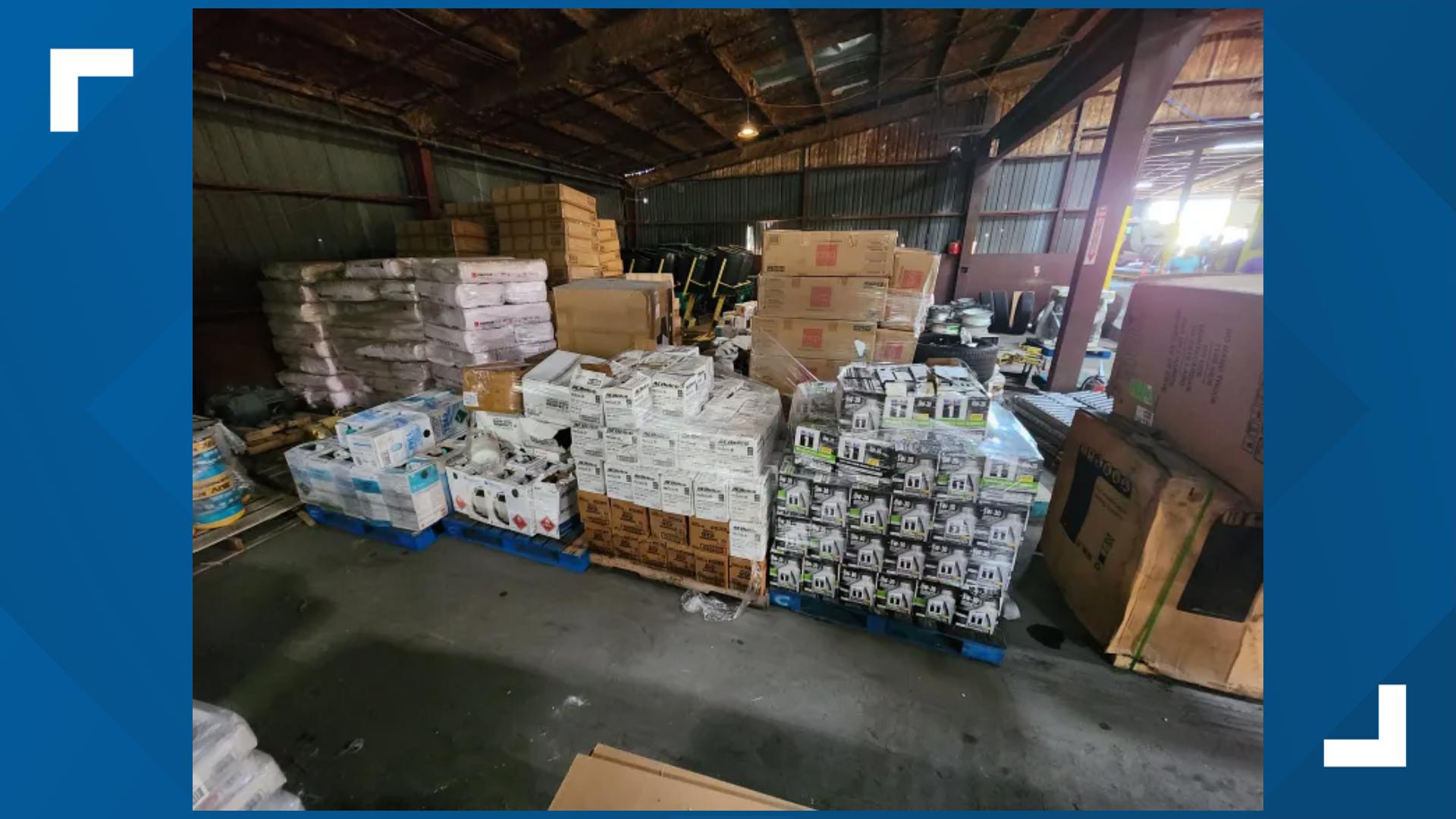5 arrested after $1 million of stolen goods found in repair shop ...