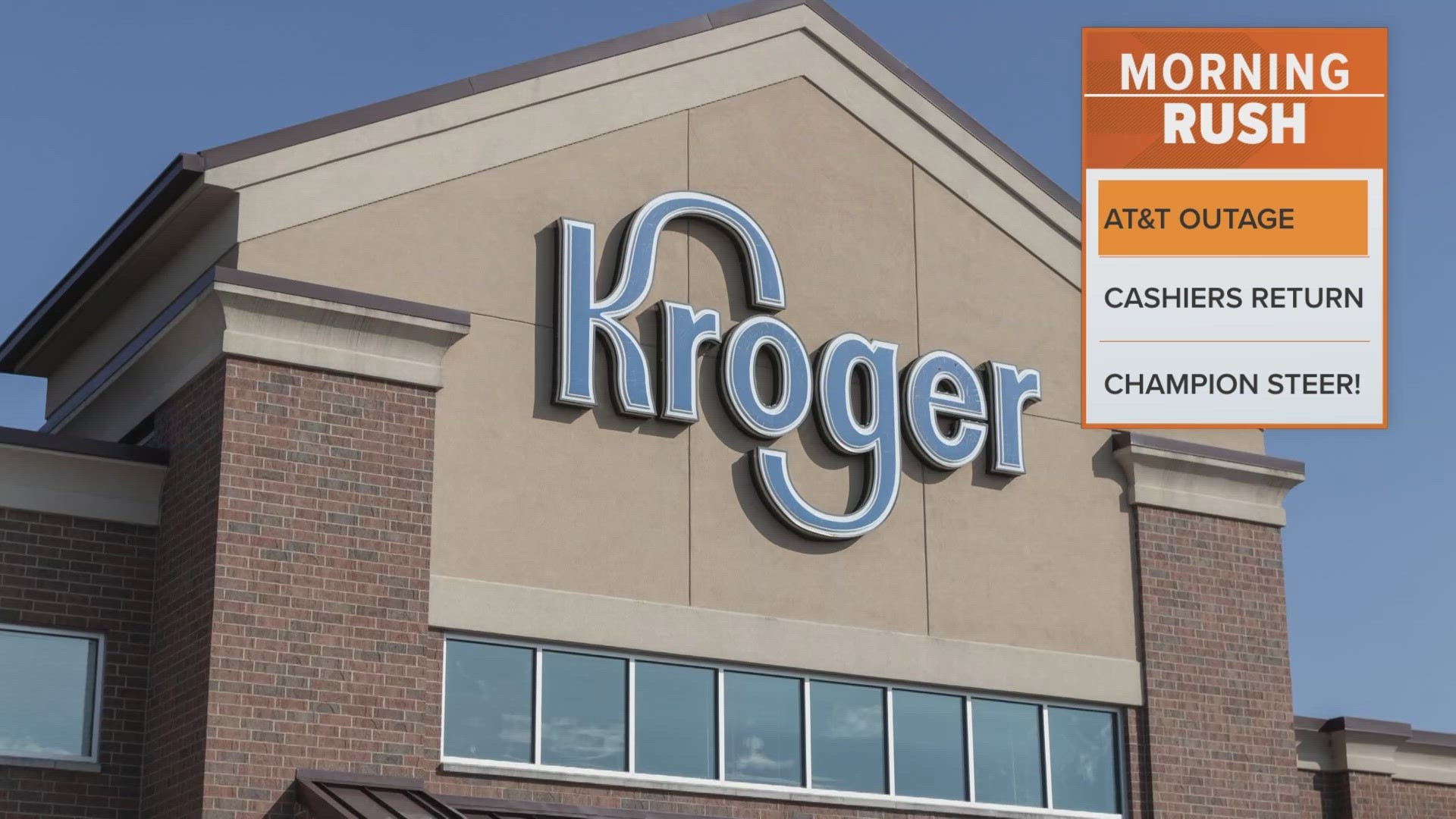 The Kroger location will still have self-checkout lanes, like all Kroger stores. It just won't be the exclusive checkout format anymore.
