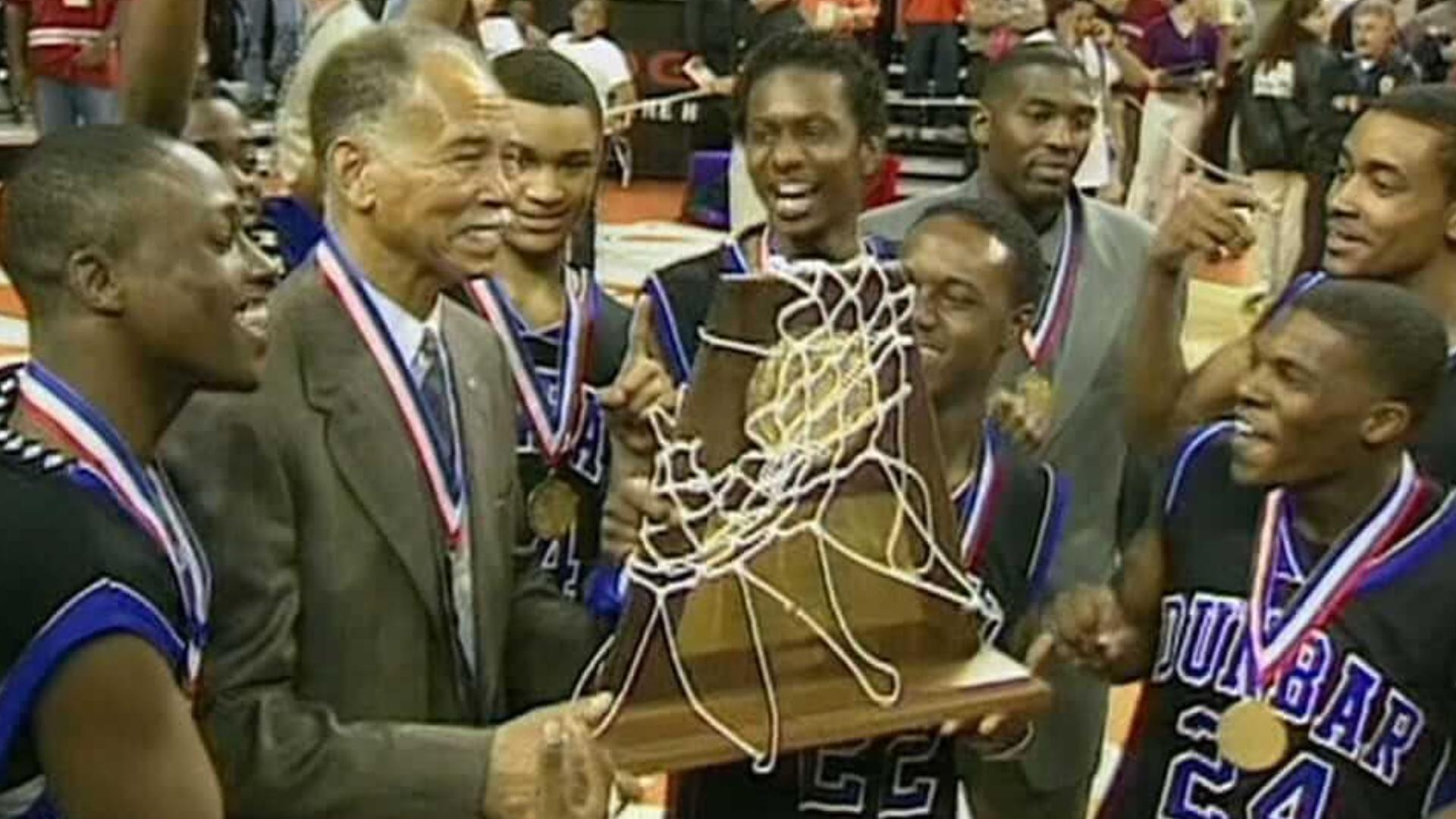 Robert Hughes Sr. retired as head coach from Fort Worth's Dunbar High School, with the most wins ever recorded in boys' basketball history.