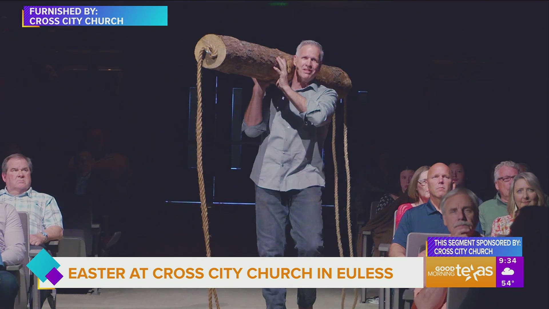 Find out what Cross City Church has planned for Easter this weekend. This segment is sponsored by Cross City Church. Go to crosscity.church for more information.