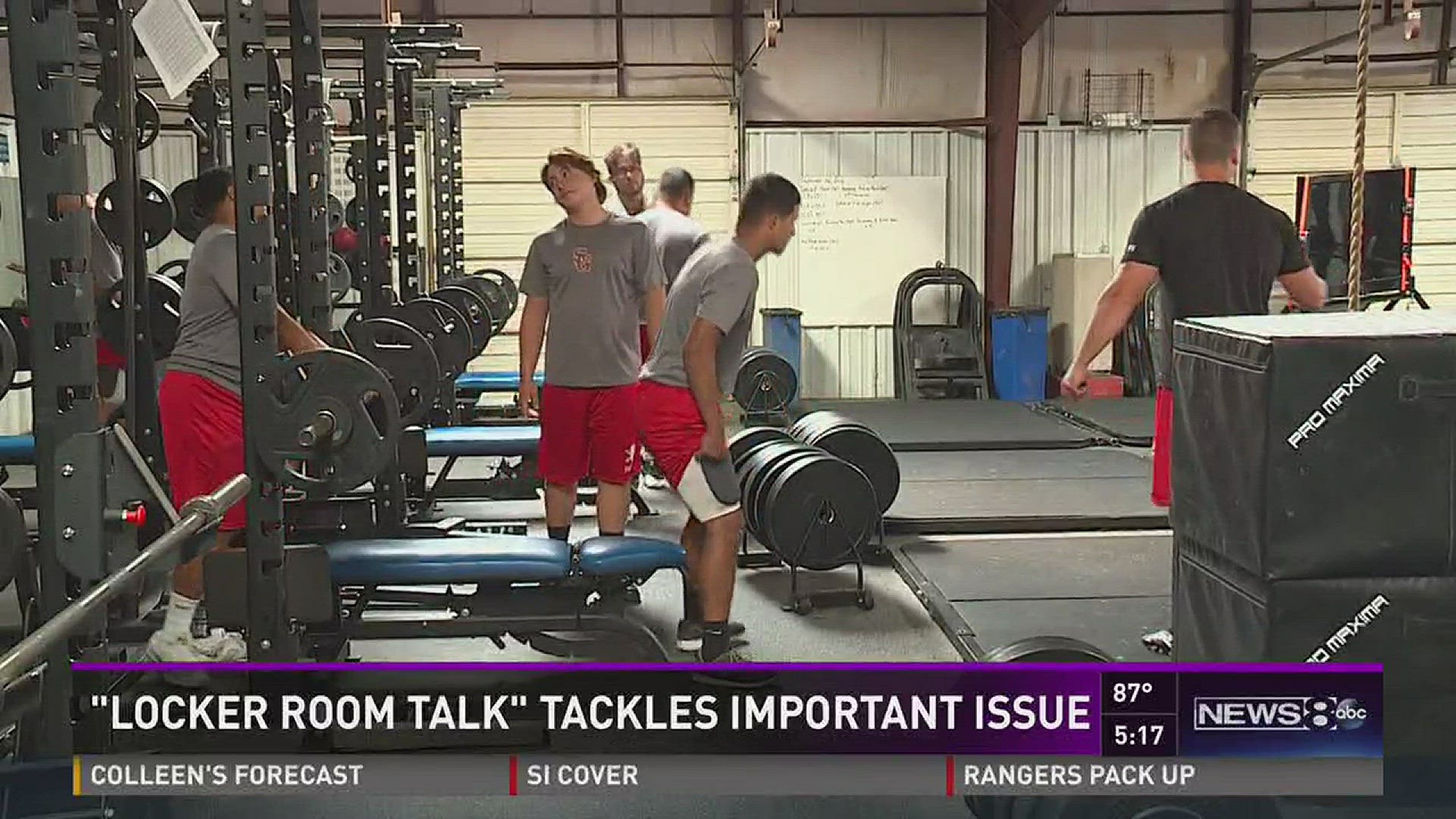 South Garland High proud of 'locker room talk' against domestic