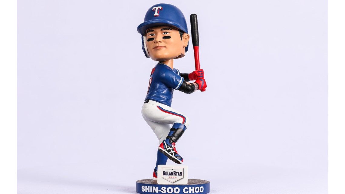 Texas Rangers Mascot Texas Rangers Baller Special Edition Bobblehead MLB at  's Sports Collectibles Store
