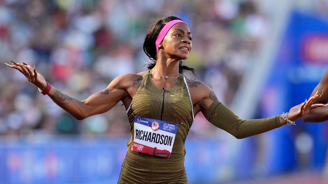 Sha'Carri Richardson secures spot on U.S. Olympic Team | wfaa.com