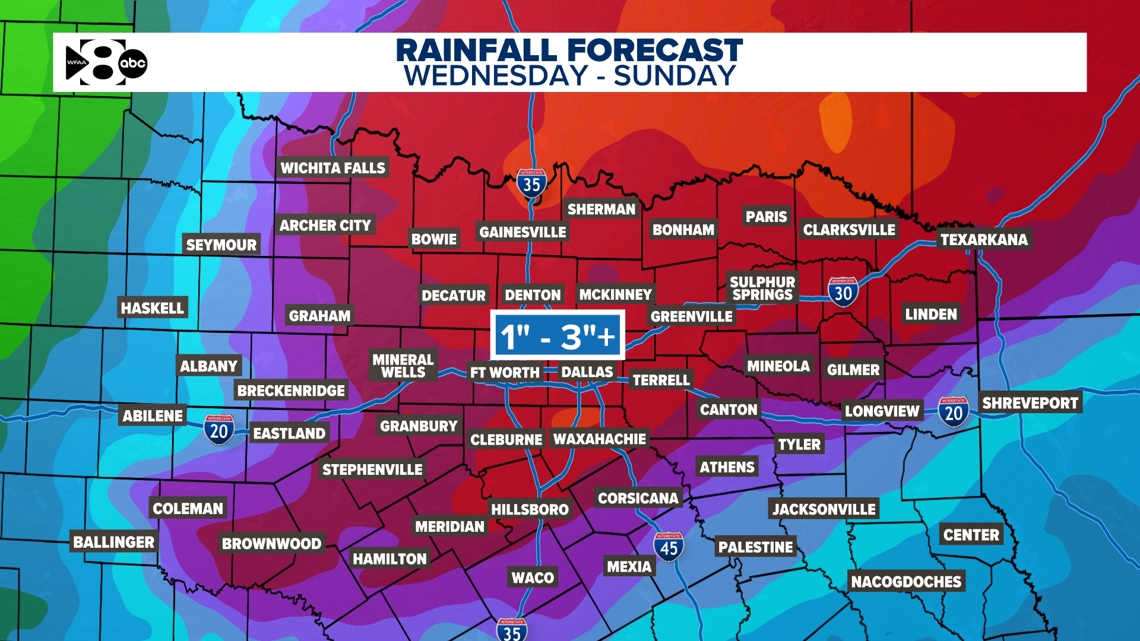 DFW Weather: Be prepared! Numerous thunderstorm chances begin this week. Here's the latest.