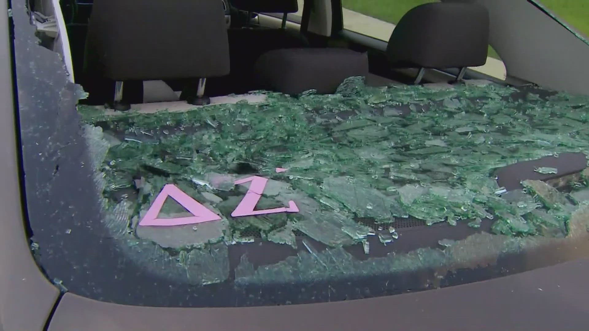 More large hail for some North Texas residents during severe storms ...