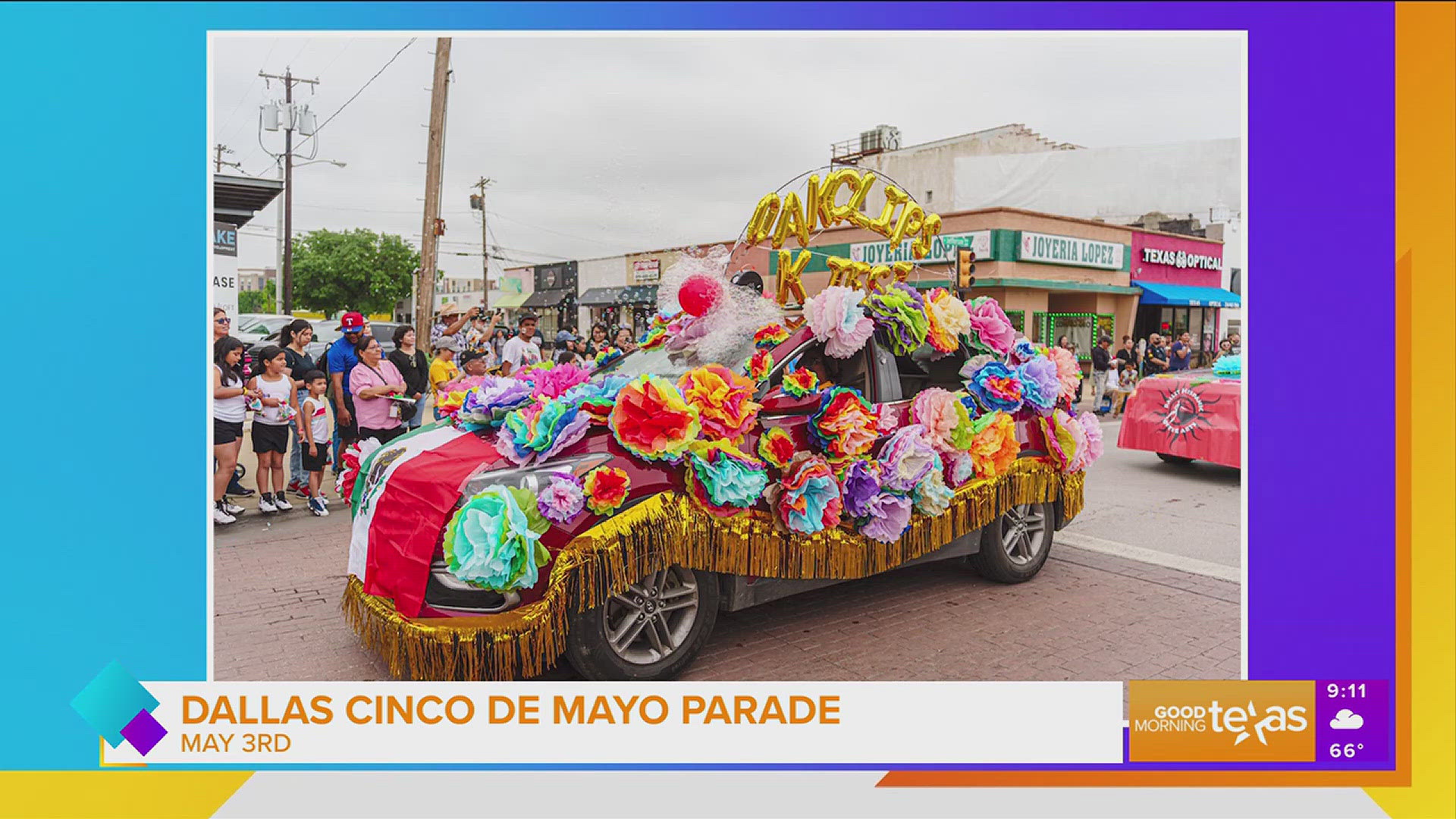 Paige gives us a preview of the Dallas Cinco De Mayo Parade in Oak Cliff. 