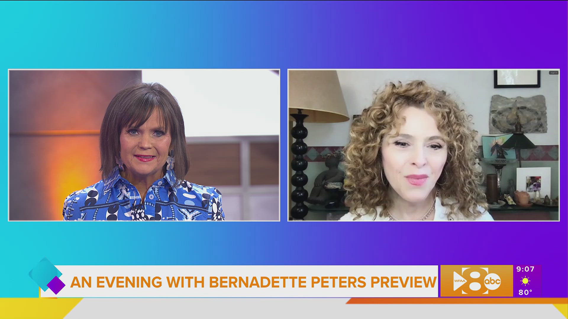 The legendary Bernadette Peters gives us a preview of her one night only concert with the Plano Symphony Orchestra at the Meyerson Symphony Center on August 30.