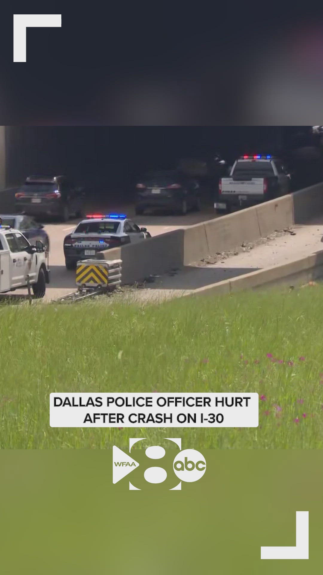 Dallas police officer walks away with minor injuries after a crash ...