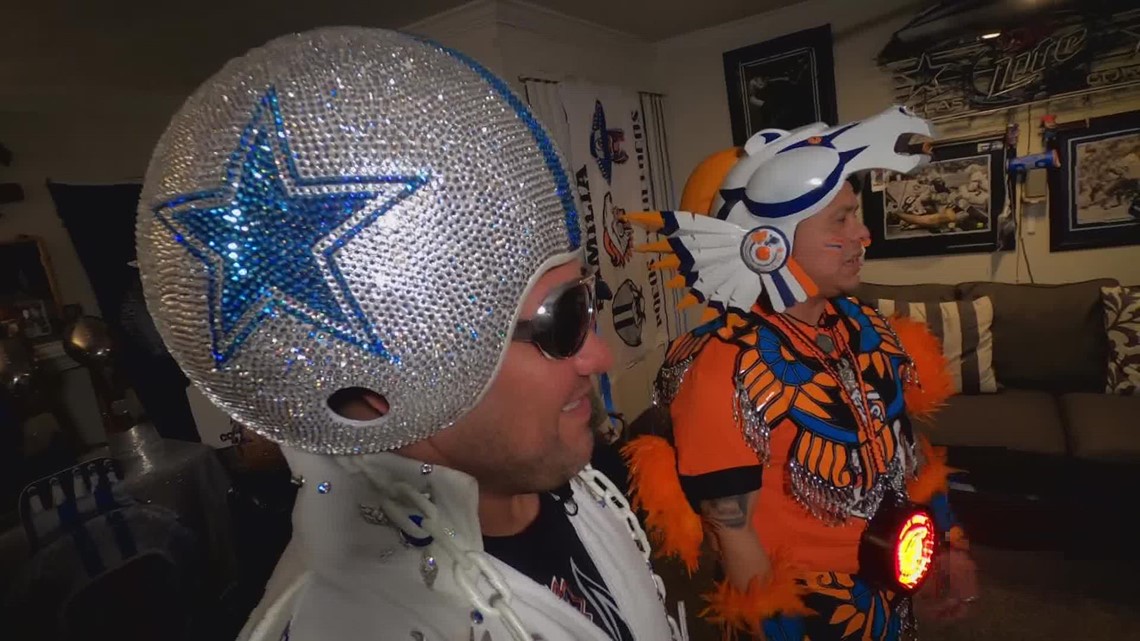 Being a super fan runs in the family for this Dallas Cowboys fan