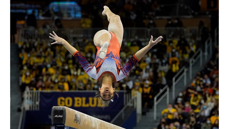 EXPLAINER: The differences between Olympic & NCAA gymnastics