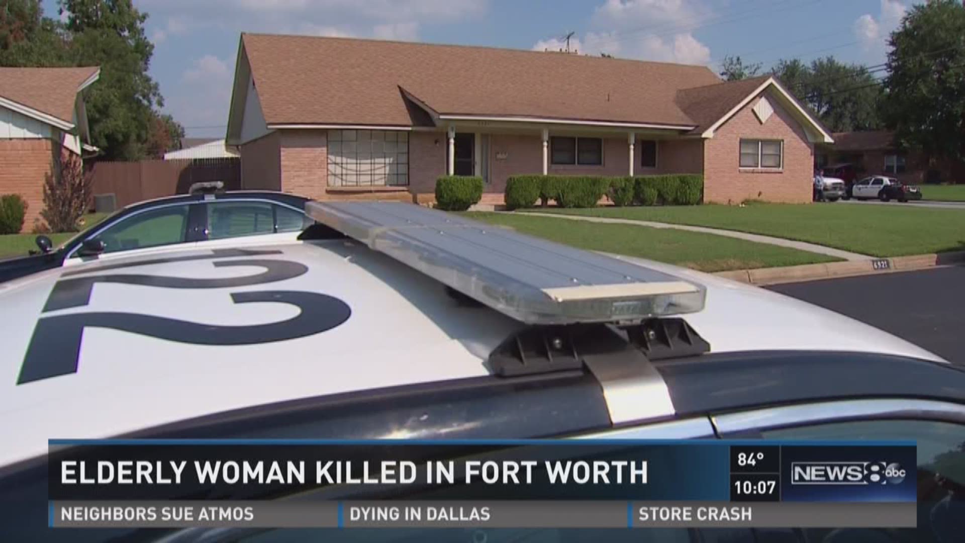 Elderly woman killed by son in her Fort Worth home | wfaa.com
