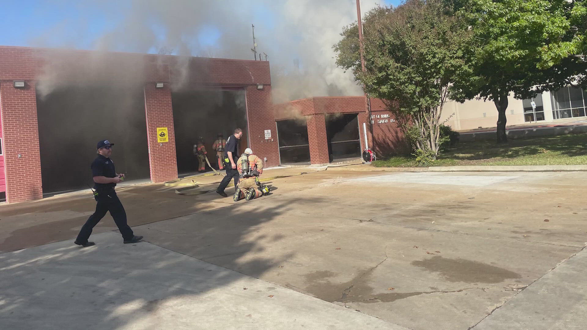 The Irving Fire Department is trying to figure out what to do next after one of its stations was damaged by a fire. 